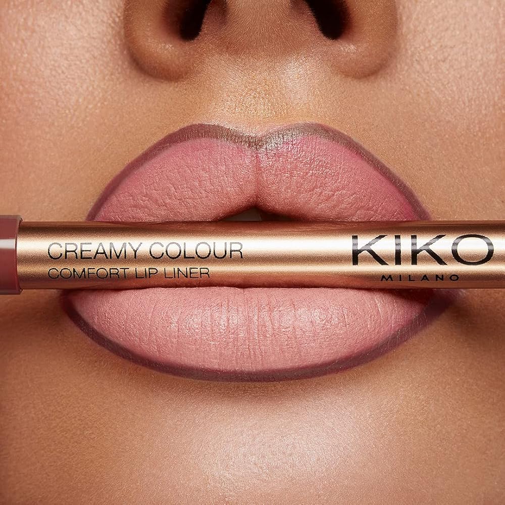 KIKO Milano Creamy Colour Comfort Lip Liner - Teinte 05 Pinkish Brown | Crayon à Lèvres | Couleur Intense | Contour Précis | Waterproof | Sans Bavures - Image 3