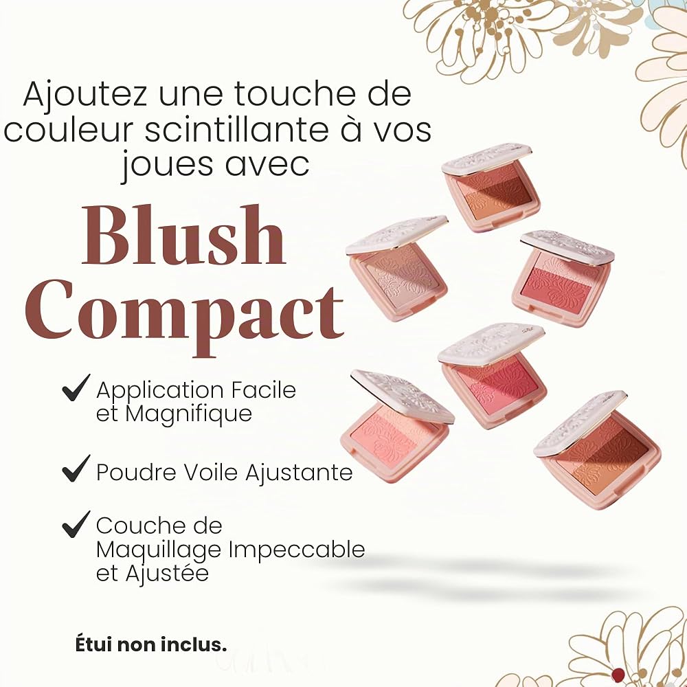PAUL & JOE Recharge Blush Poudre Pressee 08 Capricious Cat, Poudre, 5g (Recharge Uniquement), Fabriqué au Japon - Image 6