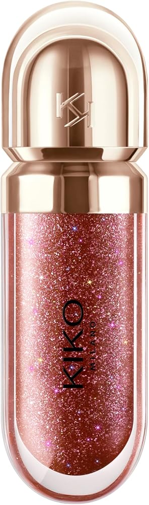 KIKO Milano 3D Hydra Lipgloss - Teinte 44 Disruptive Brown | Hydratant | Effet Volume 3D | Non Collant | Applicateur Floqué | Longue Tenue - Image 3
