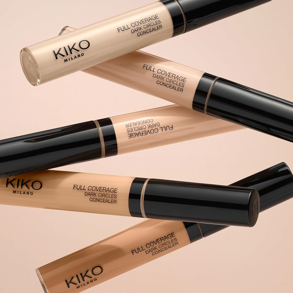 KIKO Milano Full Coverage Dark Circles Concealer 03 | Correcteur Liquide Haute Couvrance Pour Le Contour Des Yeux Et Le Visage - Image 12