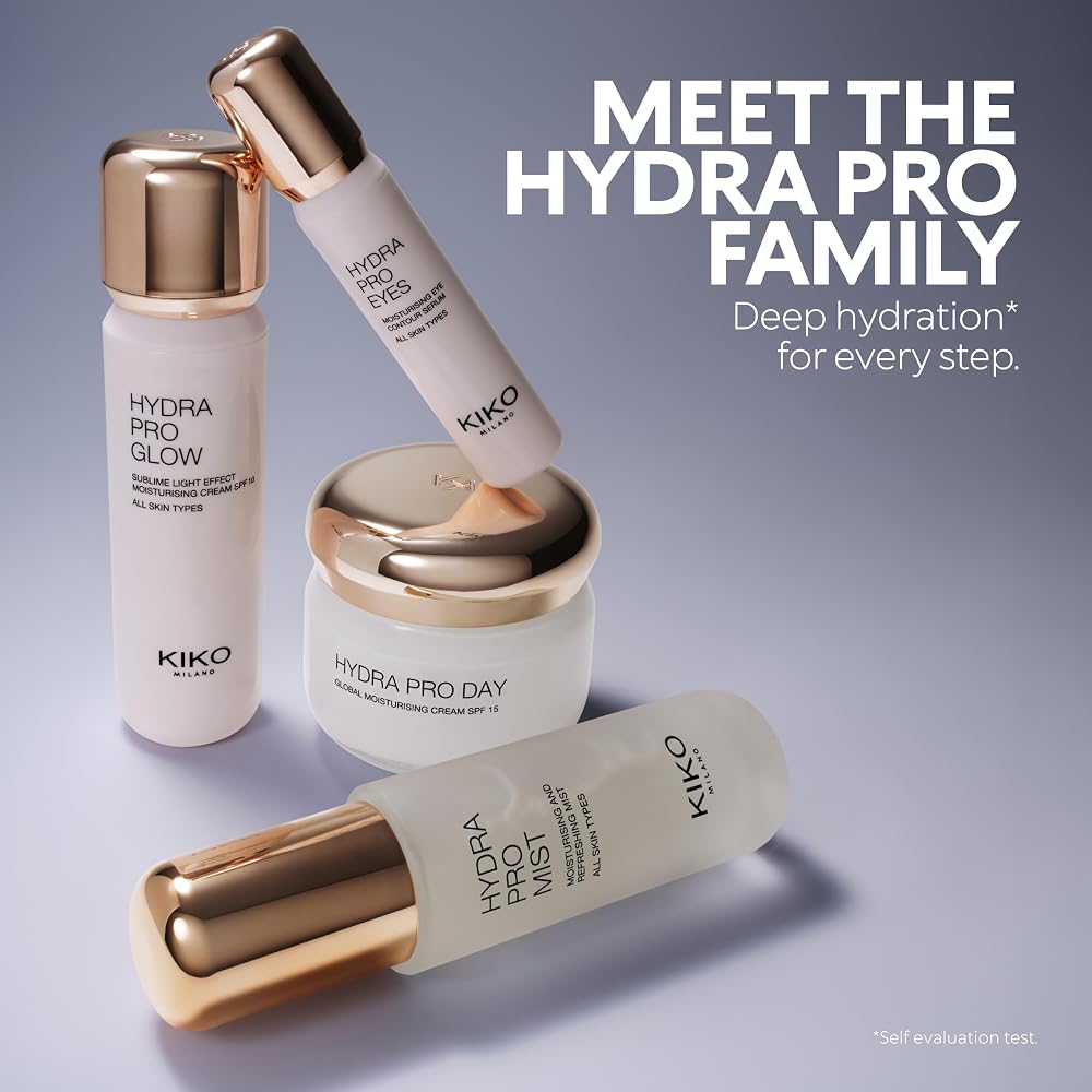 KIKO Milano Hydra Pro Glow | Crème Visage | Acide Hyaluronique | Niacinamide | Hydratation 48 Heures | FPS 10 - Image 8