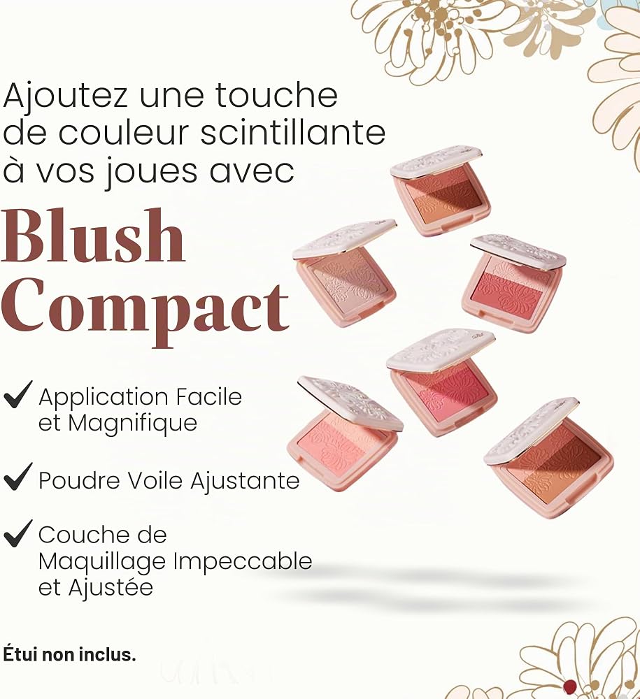 PAUL & JOE Recharge Blush Poudre Pressee 08 Capricious Cat, Poudre, 5g (Recharge Uniquement), Fabriqué au Japon - Image 13
