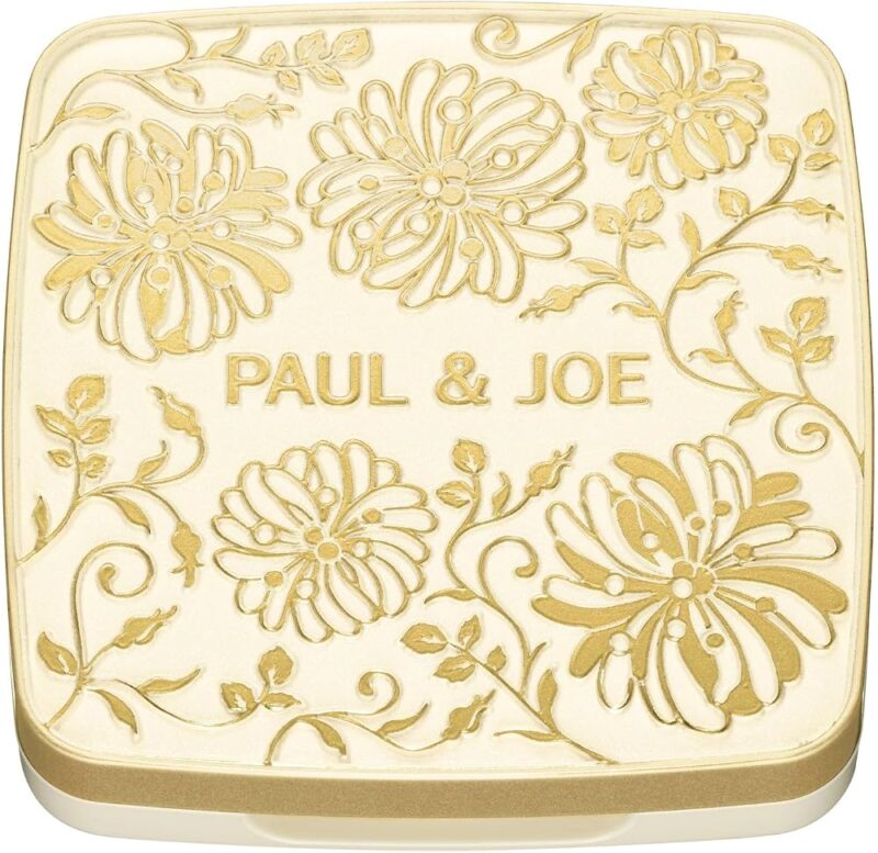 PAUL & JOE Boîtier Compact Ⅱ (Architecture parisienne) | Boîtier Seul pour Blush & Enlumineur | Recharge Vendue Séparément | Avec Miroir
