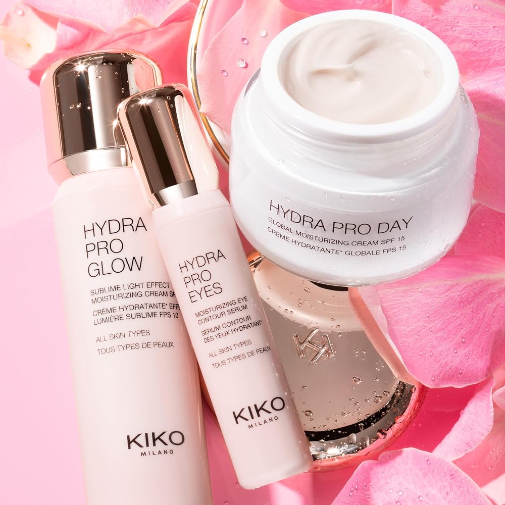 KIKO Milano Hydra Pro Glow | Crème Visage | Acide Hyaluronique | Niacinamide | Hydratation 48 Heures | FPS 10 - Image 12