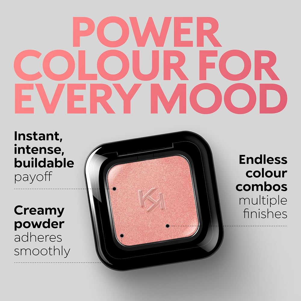 KIKO Milano High Pigment Eyeshadow 36 | Ombre À Paupières Longue Tenue Fortement Concentrée En Pigments, En 5 Finis Différents : Mat, Nacré, Métallisé, Satiné Et Scintillant - Image 5