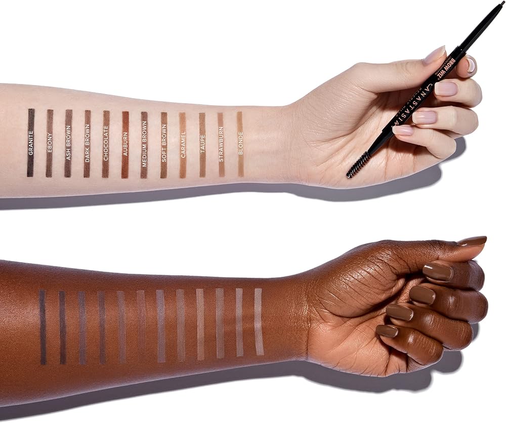 ANASTASIA BEVERLY HILLS Brow Wiz Skinny Brow Pencil - Ebony (0.085 g) - Image 5