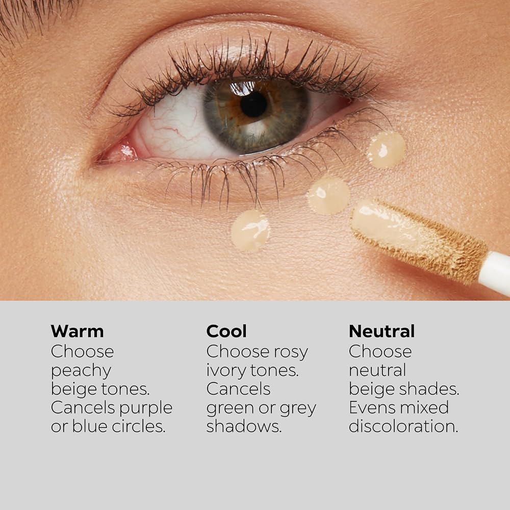 KIKO Milano Full Coverage Dark Circles Concealer 03 | Correcteur Liquide Haute Couvrance Pour Le Contour Des Yeux Et Le Visage - Image 6