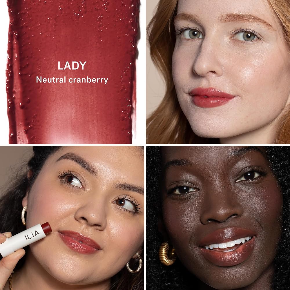 Ilia - Balmy Tint Hydrating Lip Balm Lady Neutral Cranberry 4,4 ML - Image 2