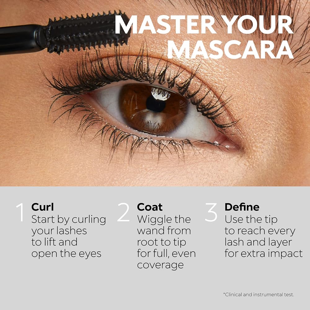 KIKO Milano Maxi Mod Mascara | +200% Volume | Tenue 10 Heures | Huile d’Argan | Mini Brosse | Noir Intense - Image 7