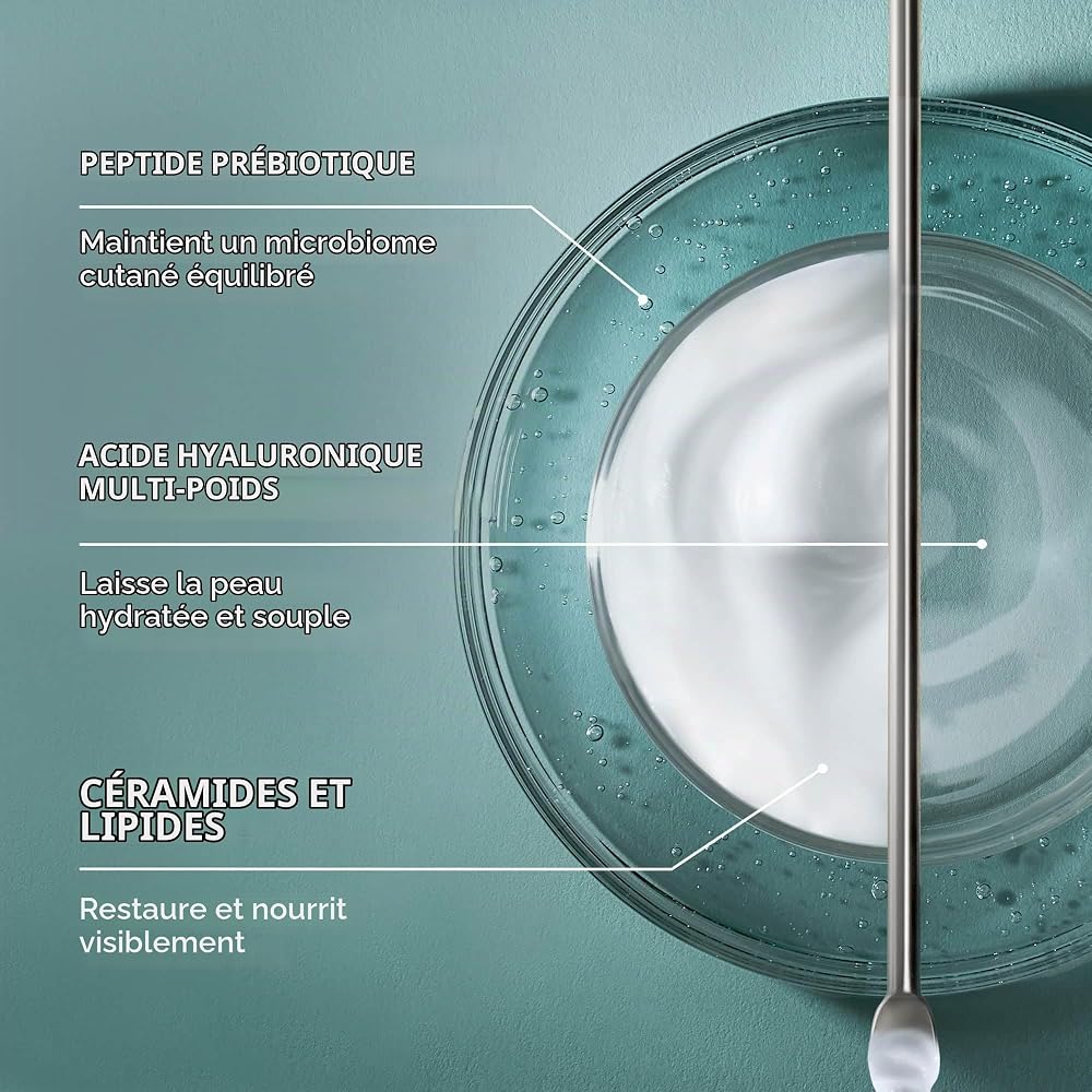 Medik8 Total Moisture Daily Facial Cream – Hydratant à l'Acide Hyaluronique,Crème de Jour et de Nuit pour le Visage, Hydratation Instantanée, Profonde et Durable Cliniquement Prouvée – 50 ml - Image 4
