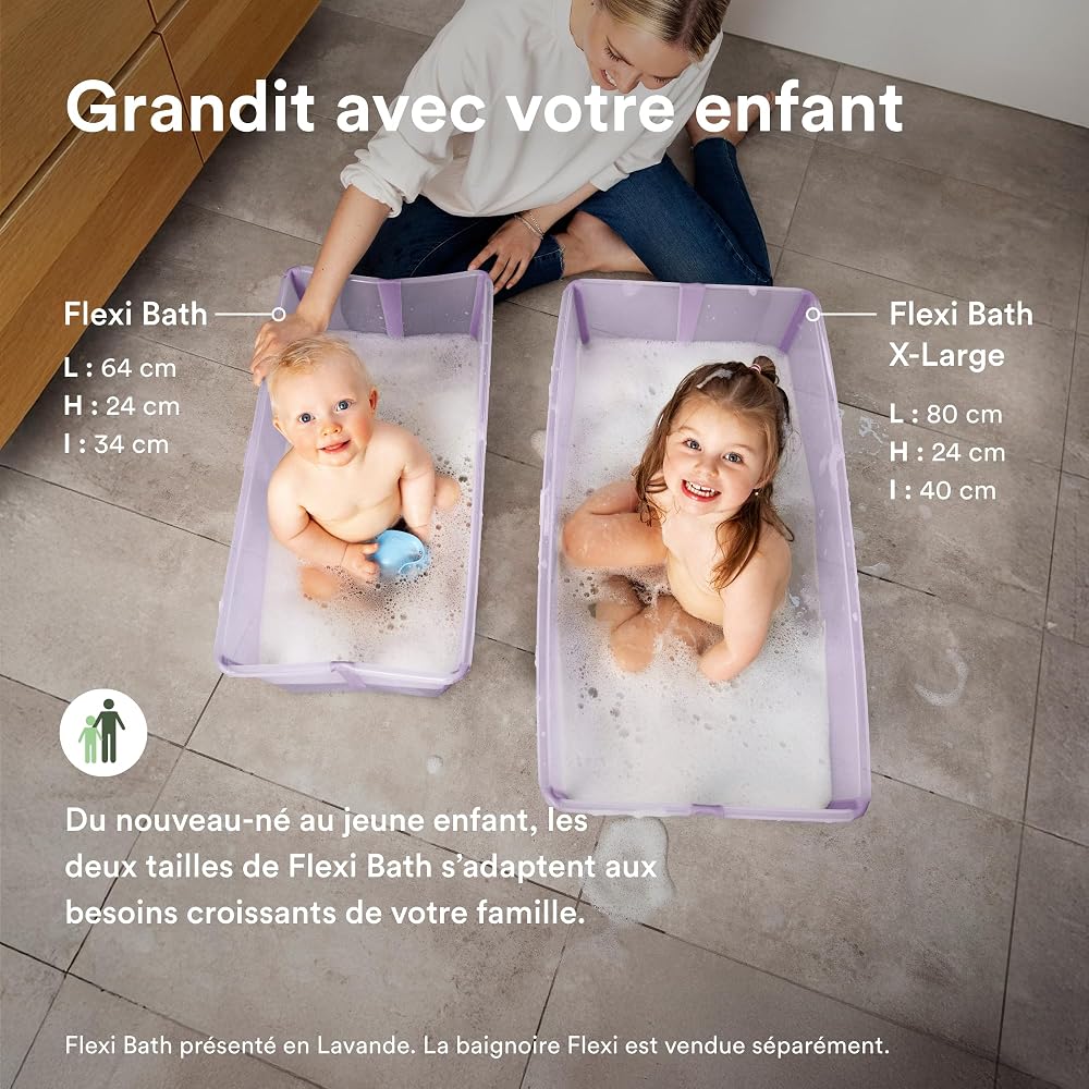 Baignoire Flexi Bath XL Verte - Stokke - Image 4