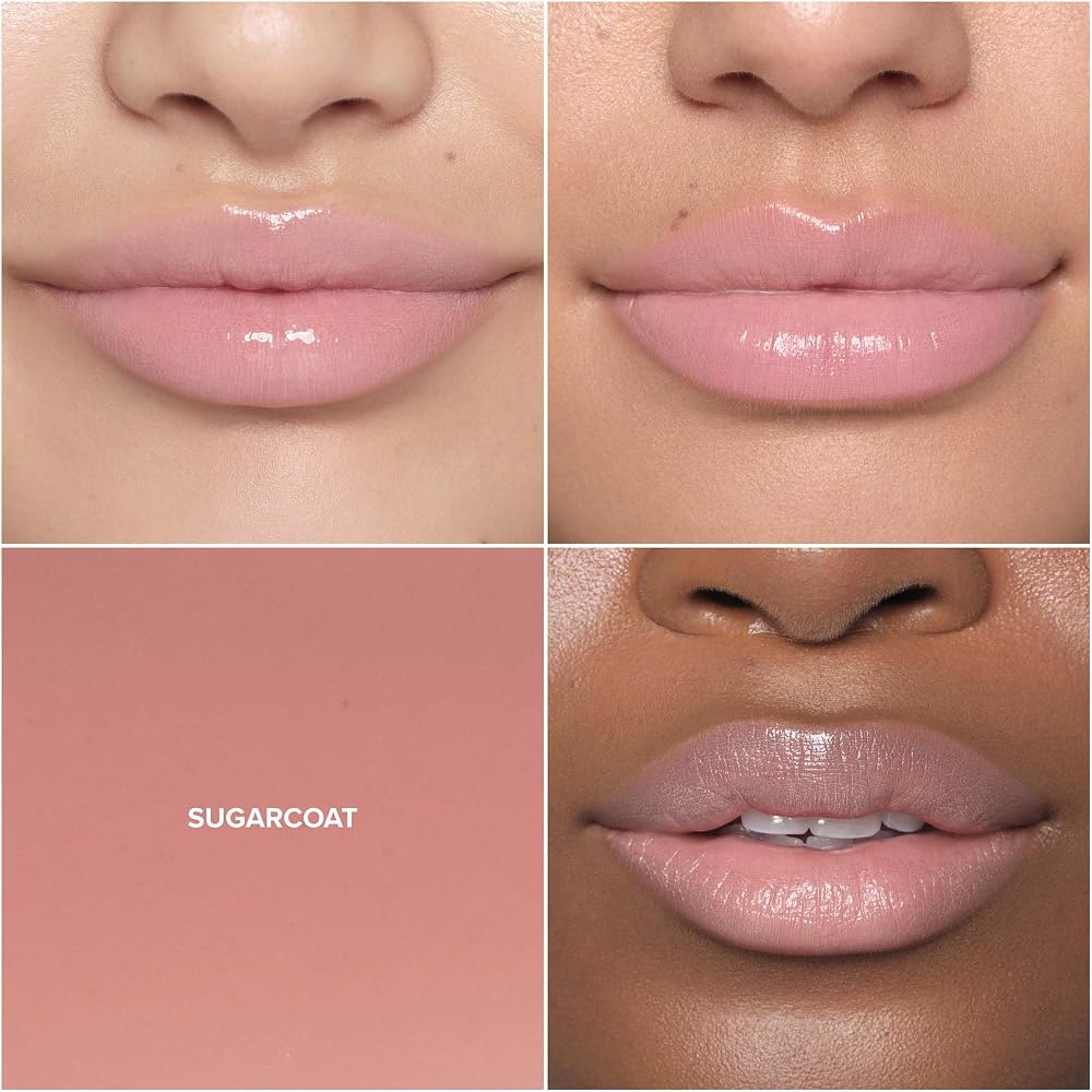 Anastasia Beverly Hills Kiss Theory Baume à lèvres teinté – Finition du rouge à lèvres en gel hydratant avec acide hyaluronique et vitamine E, couleur repulpée et non collante – Blushcore - Image 2
