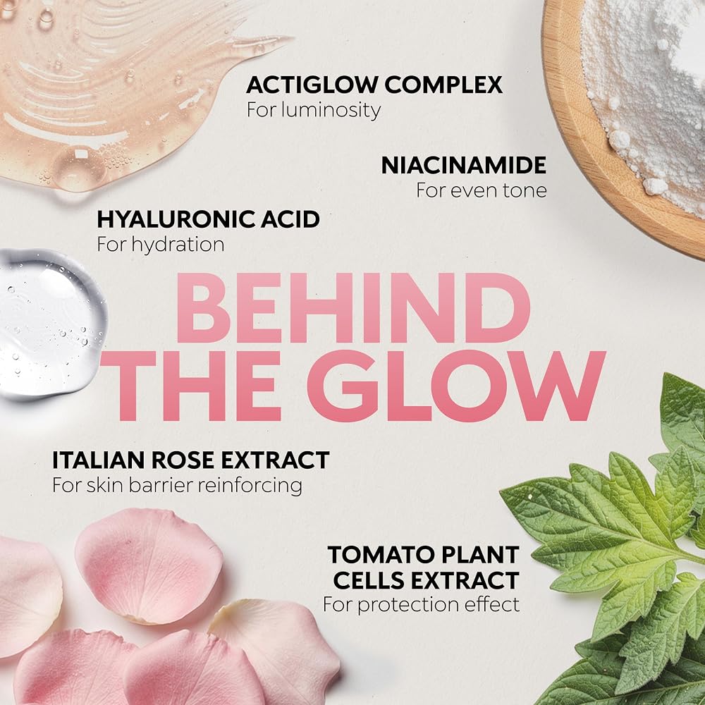 KIKO Milano Hydra Pro Glow | Crème Visage | Acide Hyaluronique | Niacinamide | Hydratation 48 Heures | FPS 10 - Image 6