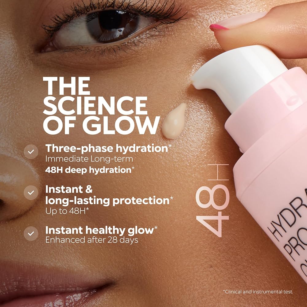 KIKO Milano Hydra Pro Glow | Crème Visage | Acide Hyaluronique | Niacinamide | Hydratation 48 Heures | FPS 10 - Image 4