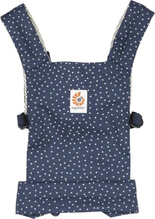 Ergobaby Porte-poupée pour enfant - Sac de transport pour poupée - 100% coton - Doll Carrier Galaxy