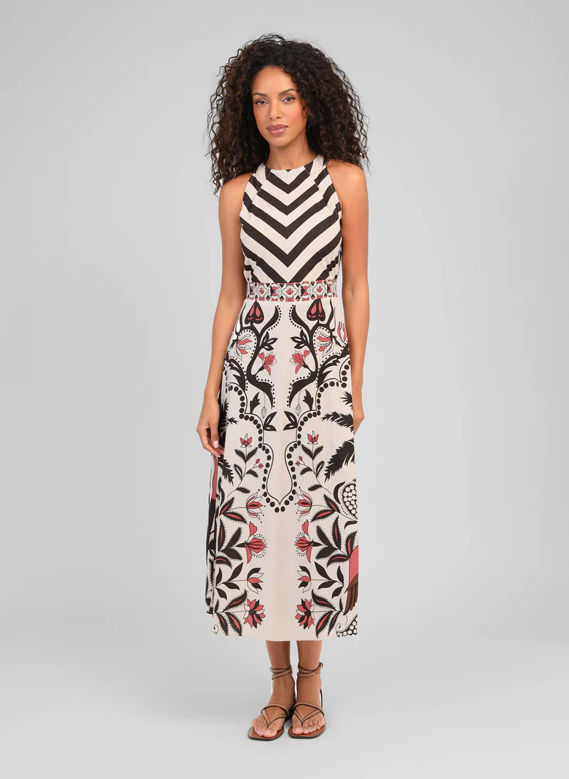 ROBE LONGUE OJANNY tolina ecru - Image 2