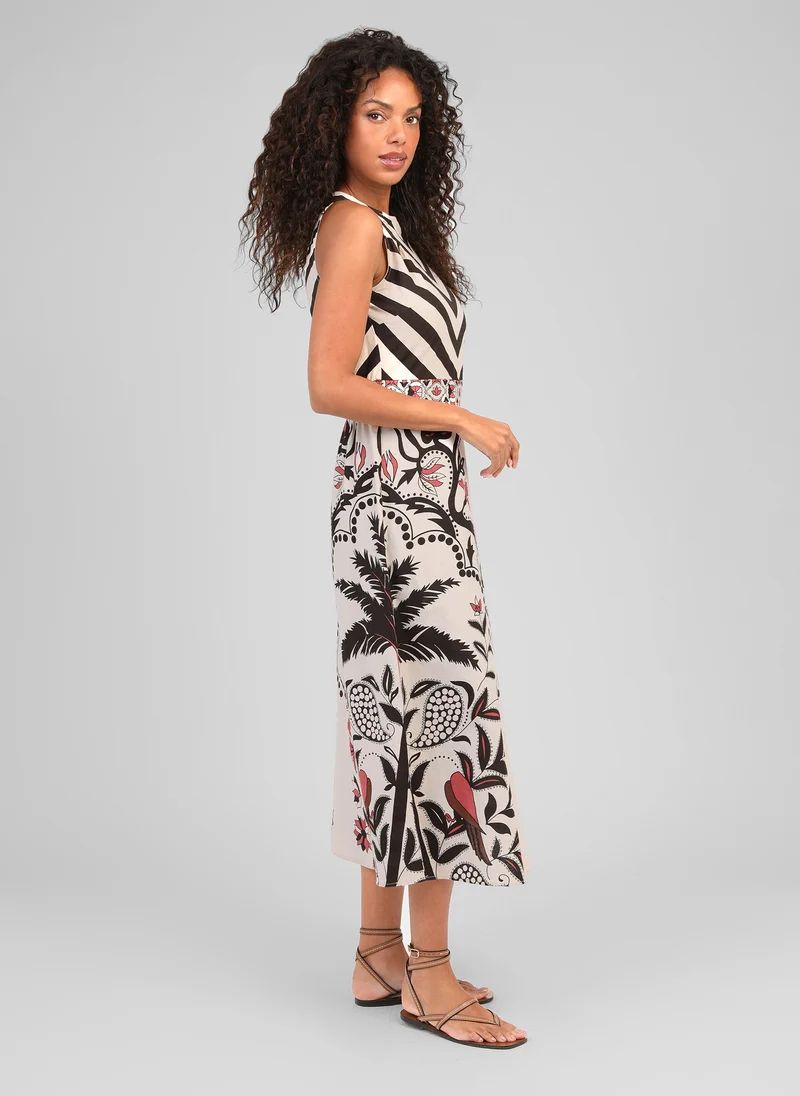ROBE LONGUE OJANNY tolina ecru - Image 3