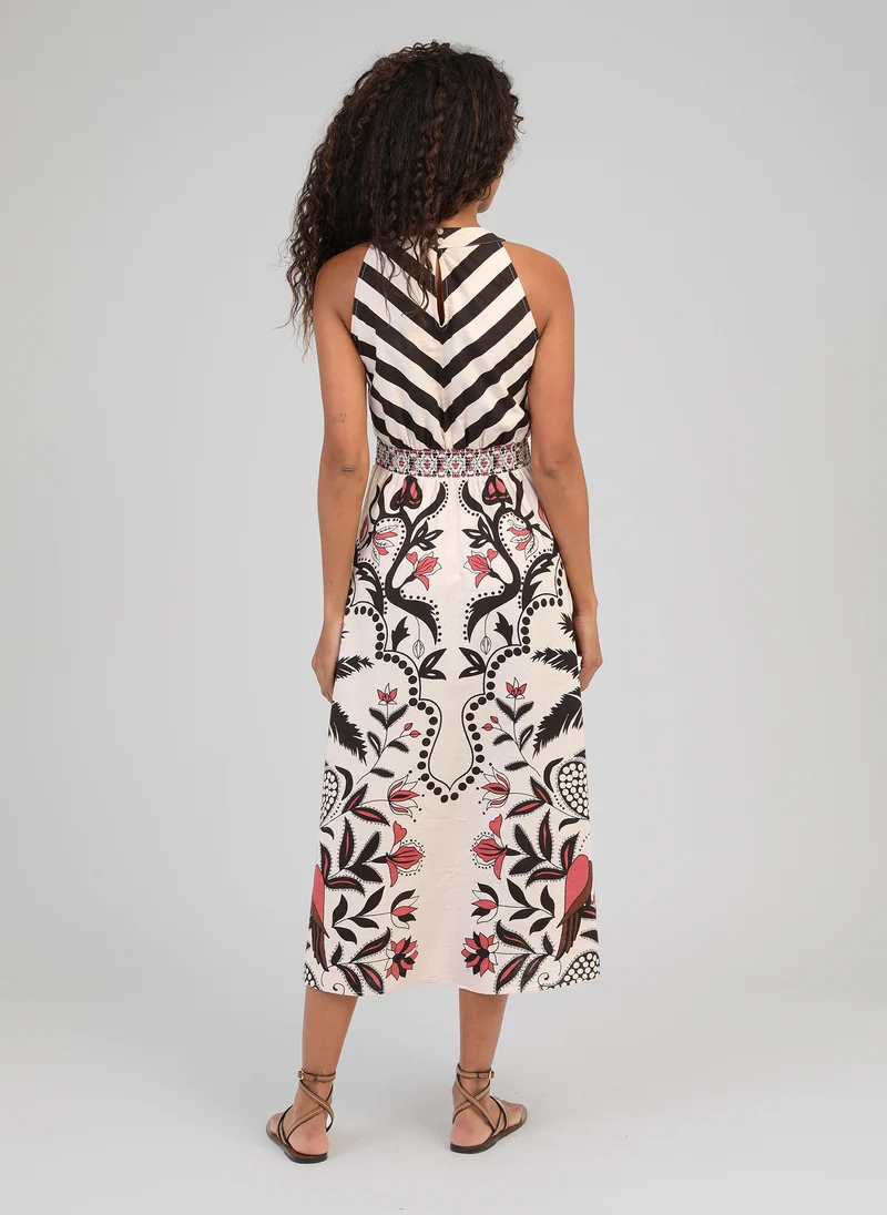 ROBE LONGUE OJANNY tolina ecru - Image 4