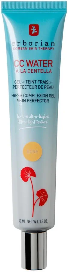 amz-41erlysbwhl-ee9bc522 Erborian - Crème Teintée CC Water à la Centella Asiatica - Soin Visage Perfecteur de Peau avec Acide Hyaluronique - Texture Gel Ultra Légère et Fraîche - Soin Cosmétique Coréen