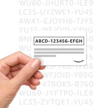Codes de Cartes Cadeaux Amazon.fr