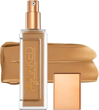 Urban Decay Stay Naked Weightless Liquid Fond de teint | Maquillage | Résistant à l'eau | Pouvoir couvrant moyen | Vegan | Medium Cool | Nuance rose | 50 CP | 30 ml