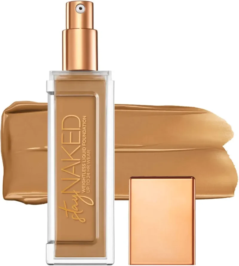Urban Decay Stay Naked Weightless Liquid Fond de teint | Maquillage | Résistant à l'eau | Pouvoir couvrant moyen | Vegan | Medium Cool | Nuance rose | 50 CP | 30 ml