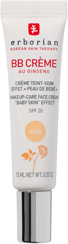 amz-61dfcbbdyol-3714aee2 Erborian - BB Crème au Ginseng 5-en-1 - Soin Teinté Perfecteur Effet "Peau de Bébé" - Fond de Teint Couvrant Imperfections - Protection Solaire SPF 20 - Soin Cosmétique Coréen