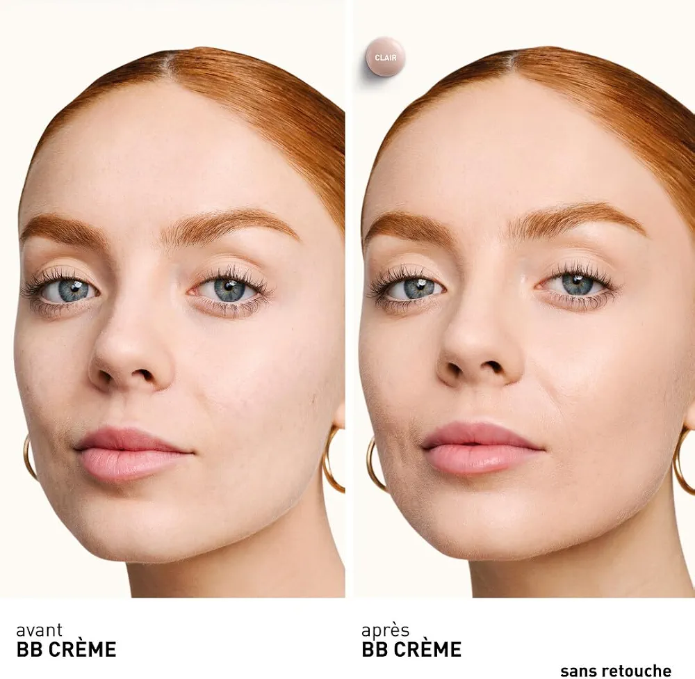 Erborian - BB Crème au Ginseng 5-en-1 - Soin Teinté Perfecteur Effet "Peau de Bébé" - Fond de Teint Couvrant Imperfections - Protection Solaire SPF 20 - Soin Cosmétique Coréen