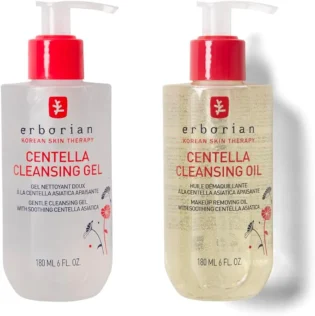 amz-61muozxrijl-10efde13 Erborian - Cleansing Oil + Gel à la Centella - Gel Nettoyant Doux + Huile Démaquillante à la Centella Asiatica - Soin du Visage pour Tous Types de Peau - Soin cosmétique Coréen - 180ml