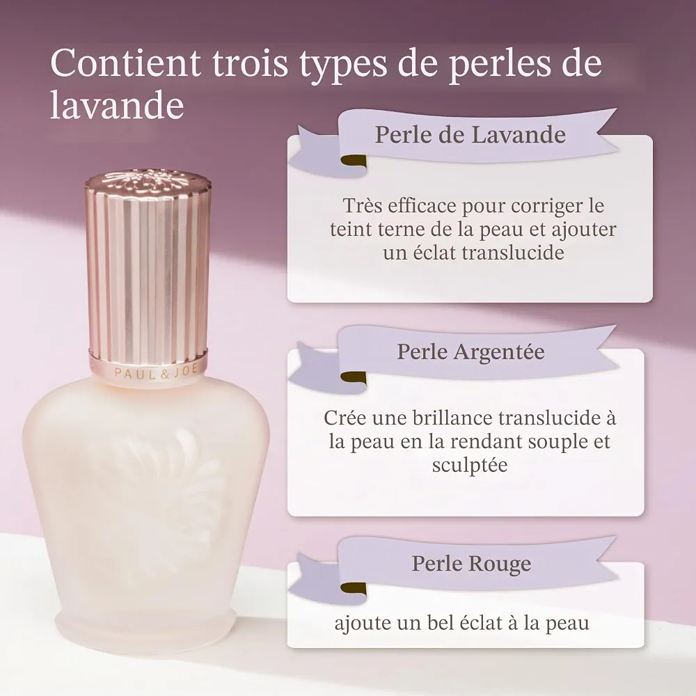 PAUL & JOE Fond de teint illuminateur 01 lavande nacré 30 ml