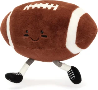 amz-713slf7rmhl-972fd084 7 inch Rugby Stuffed Sports Balls Toy,with feet Creative Football Doll Fun Cute Plush Doll Toy Plush Stuffed Spherical Soft Toys Sports Throw Pillow CushionKids Gift (Rugby)