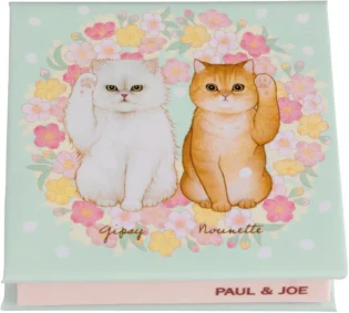 amz-713ydwgetal-94c5679e PAUL & JOE Boitier Compact Édition Limitée P 002 Chats floraux (Compact uniquement)
