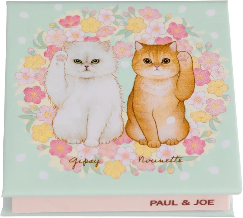 PAUL & JOE Boitier Compact Édition Limitée P 002 Chats floraux (Compact uniquement)