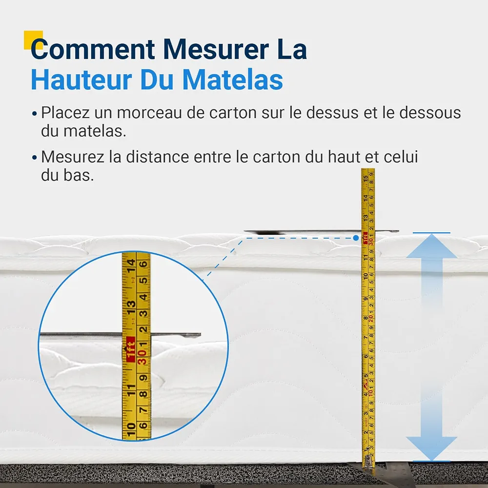 Avenco Matelas 90x190, 20CM, Matelas à Ressorts Ensachés, Mousse de Confort Double, Isolation des Mouvements, Certifié Sûr et Fiable par CertiPUR-US et Oeko-TEX, Soutien Lombaire | Soutien Ergonomique, Soulage les Tensions, Améliore le Sommeil, Épous