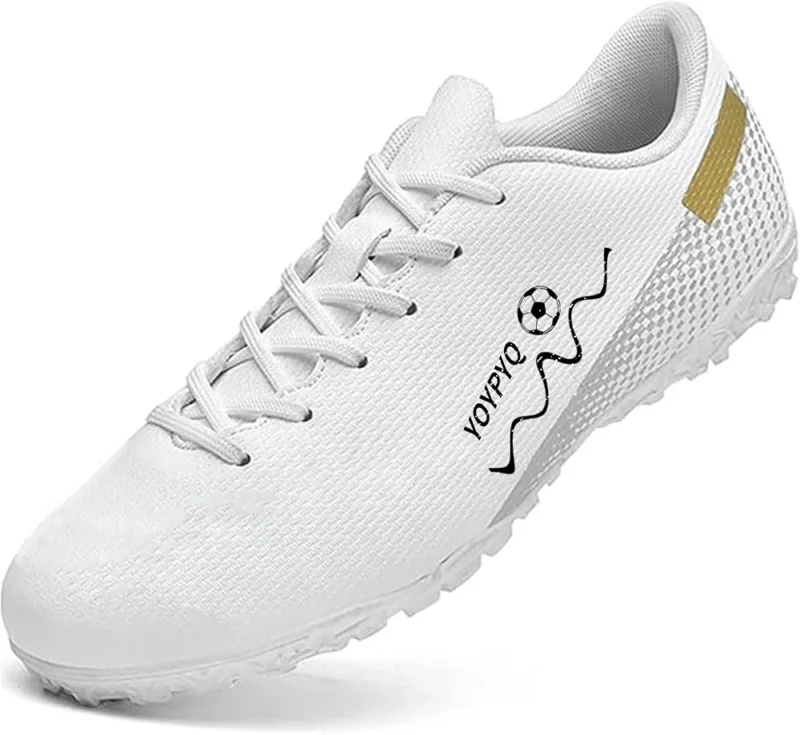 Men's Soccer Cleats Women's Football Shoes Lightweight Breathable Athletic Training Sneakers Adult Youth Rugby Boots