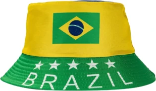 2026 World Cup Fan Bucket Hat with National Flag,Fisherman Hat for World Cup Fan