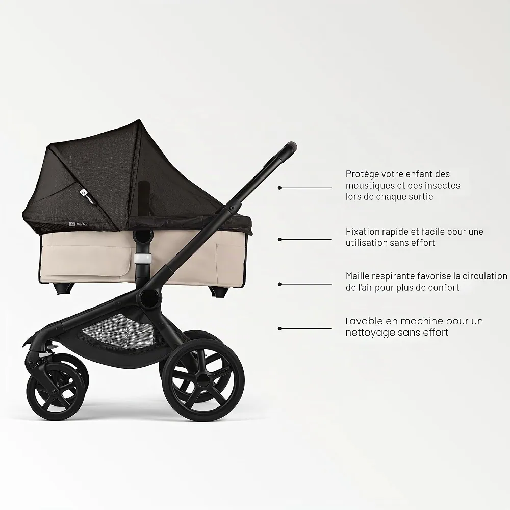 Bugaboo Moustiquaire pour Poussette Fox et Donkey