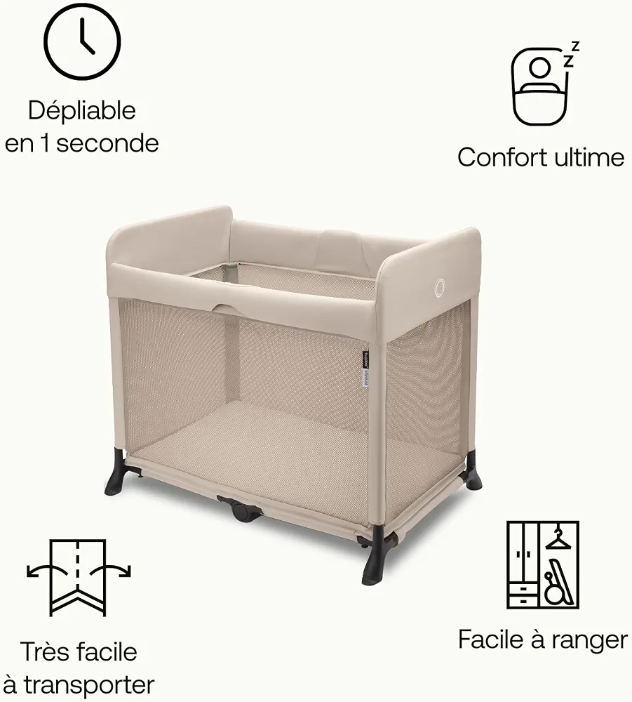 Bugaboo Stardust 2 en 1berceau de Voyage Compact avec Matelas