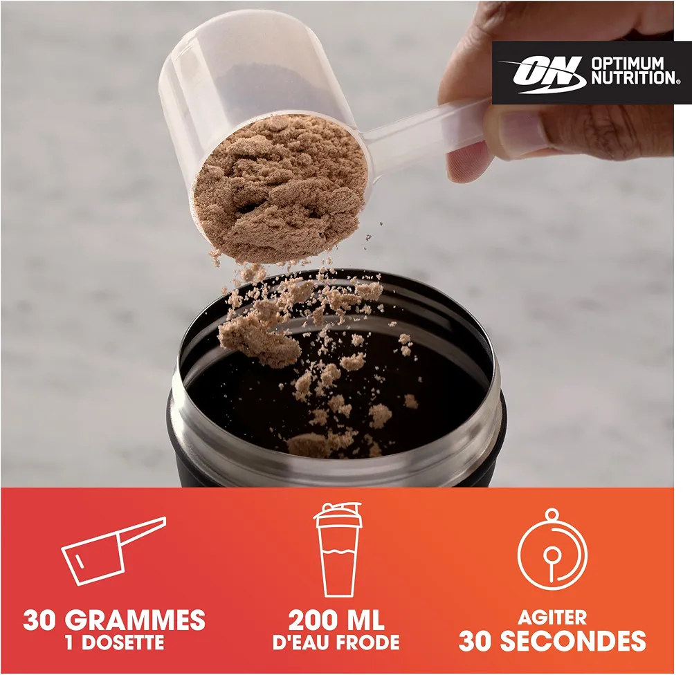 Optimum Nutrition Gold Standard 100% Whey Protéine en Poudre, 896 g | Chocolate Peanut Butter, 28 Portions, 24g de Protéines,BCAA,Soutient la Croissance et la Récupération Musculaires