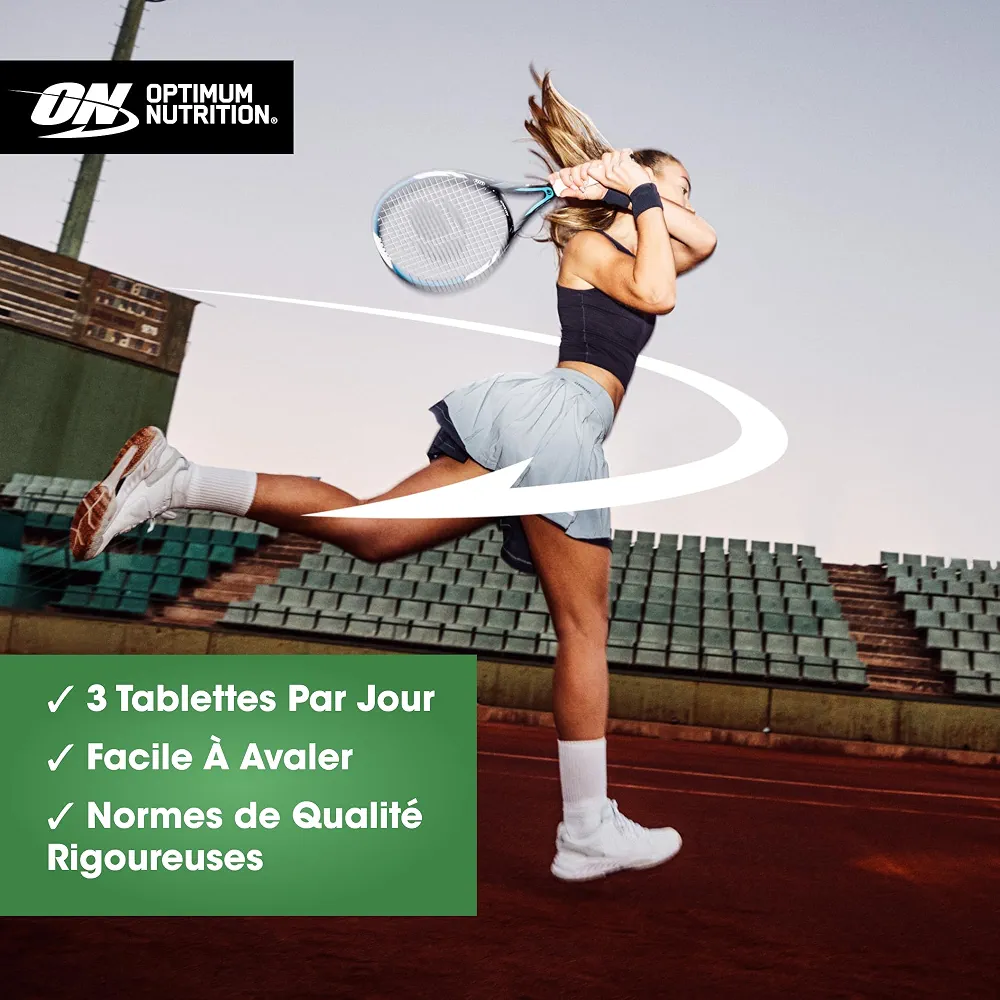 Optimum Nutrition Creatine Capsules, 180 Comprimés | Non Aromatisé, 60 Portions, 3g de Créatine Monohydrate, Soutient la Performance pendant les Entraînement de Haute Intensité
