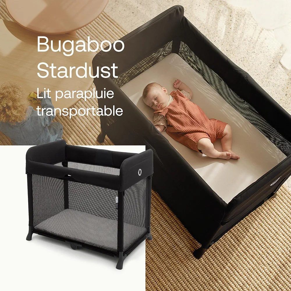 Bugaboo Stardust 2 en 1berceau de Voyage Compact avec Matelas
