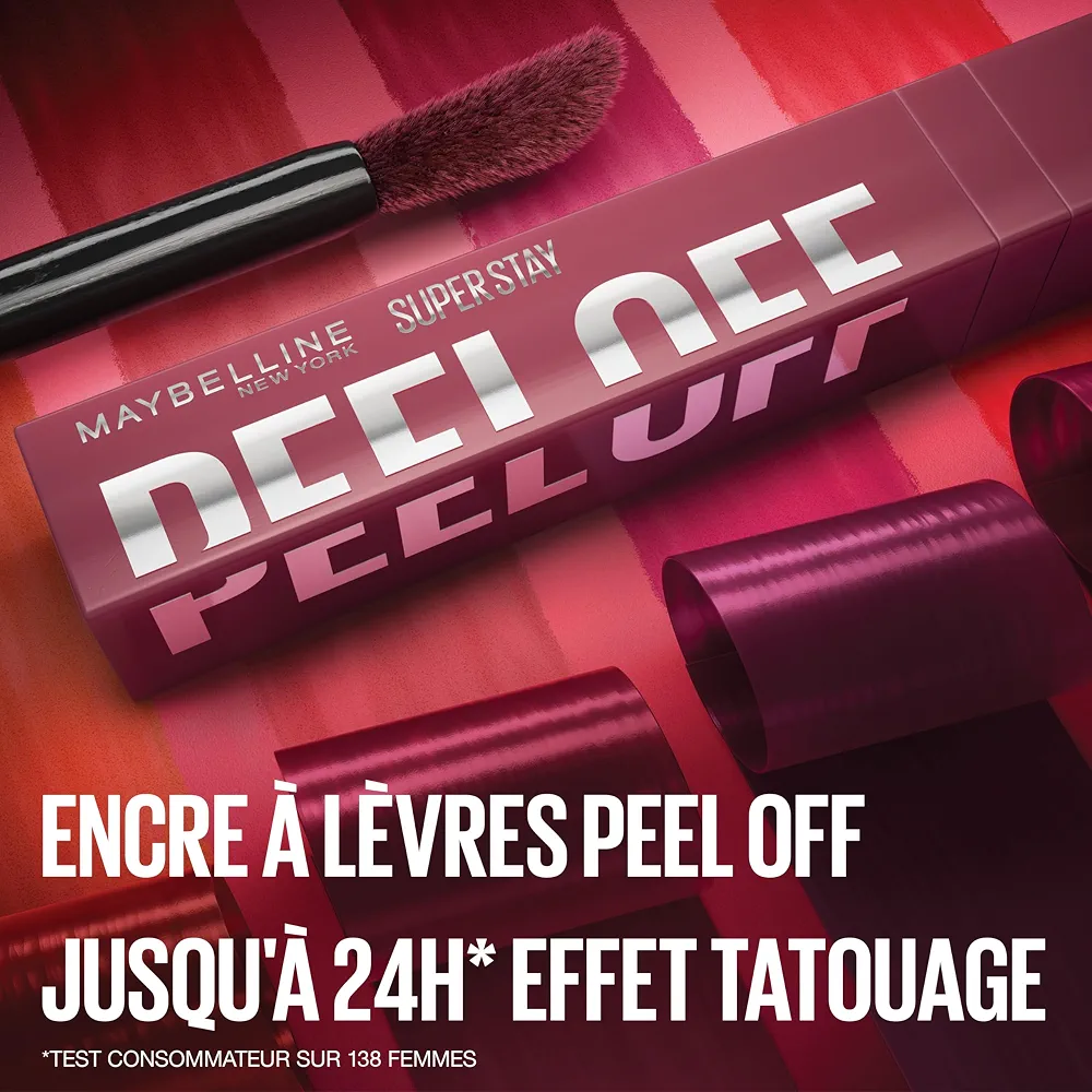 Maybelline New York Liner Lèvres Peel-Off 24H Sans Transfert 001 Aura