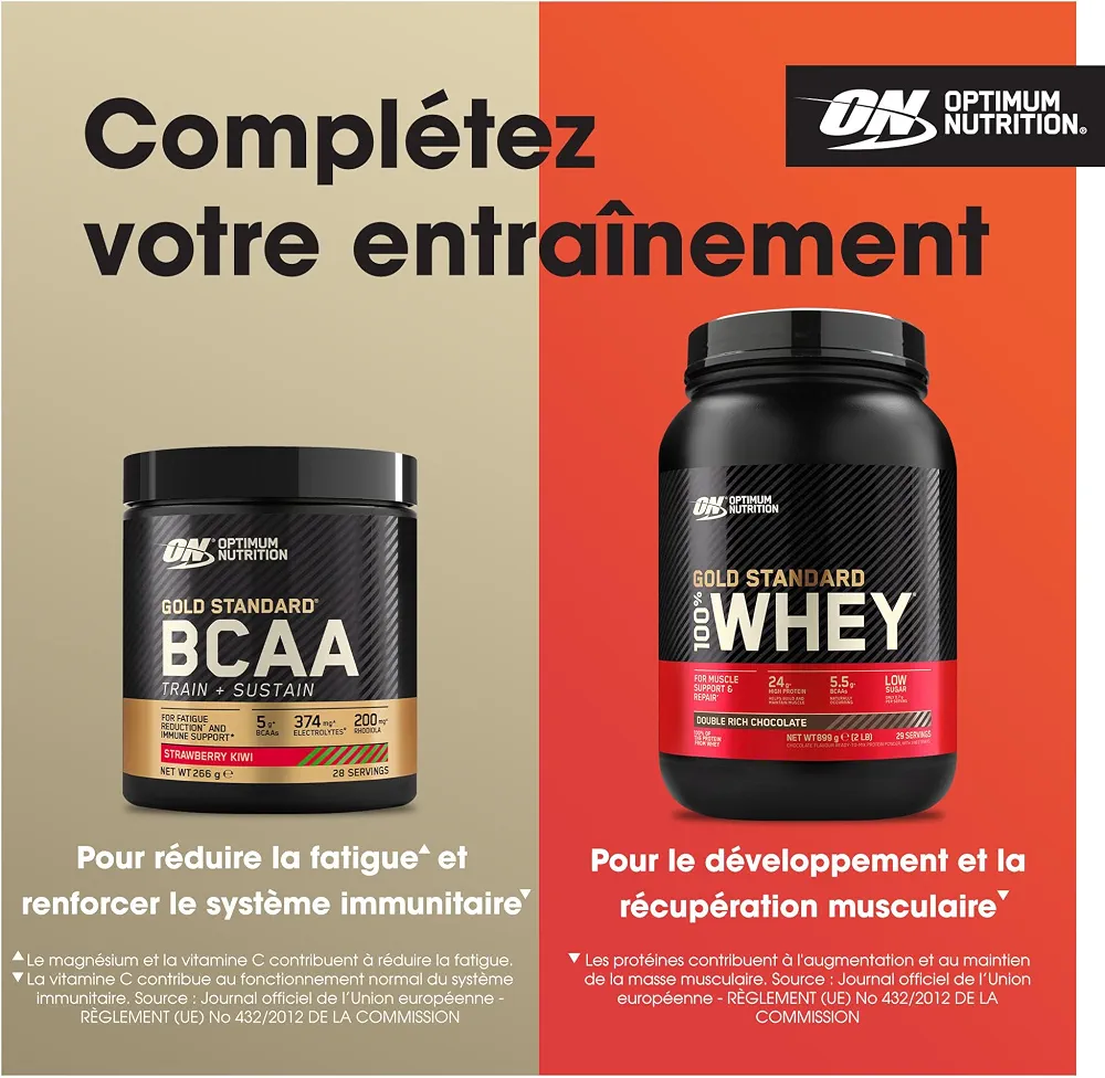 Optimum Nutrition Gold Standard Pre-Workout en Poudre, Boisson Énergétique Goût Pastèque, 330g, 30 Doses