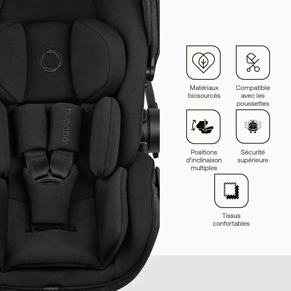 Bugaboo Otter by Nuna - Siège auto inclinable i-Size pour nouveau-né