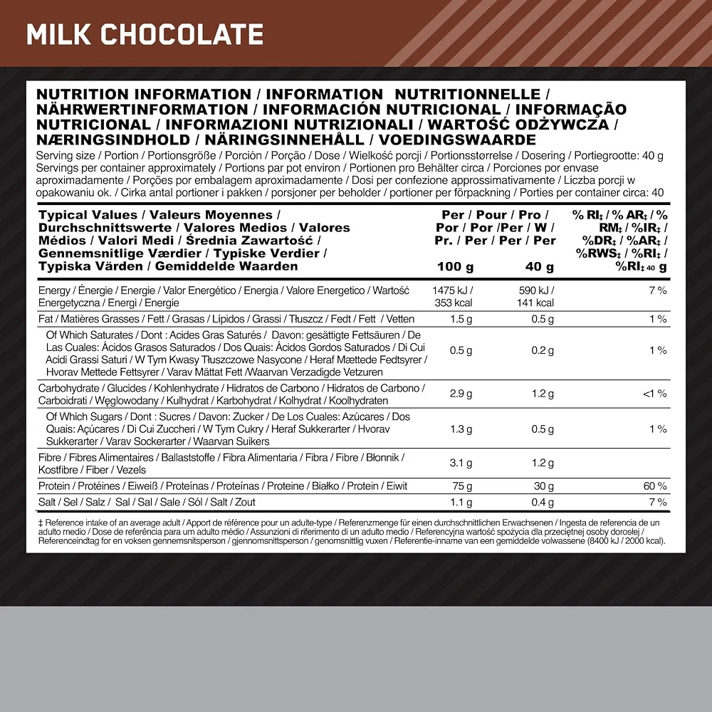 Optimum Nutrition Platinum Hydro Whey, Isolat de whey protéine hydrolysée en poudre avec acides aminés essentiels, glutamine et BCAA, goût Chocolat au lait, 40 portions, 1,6 kg