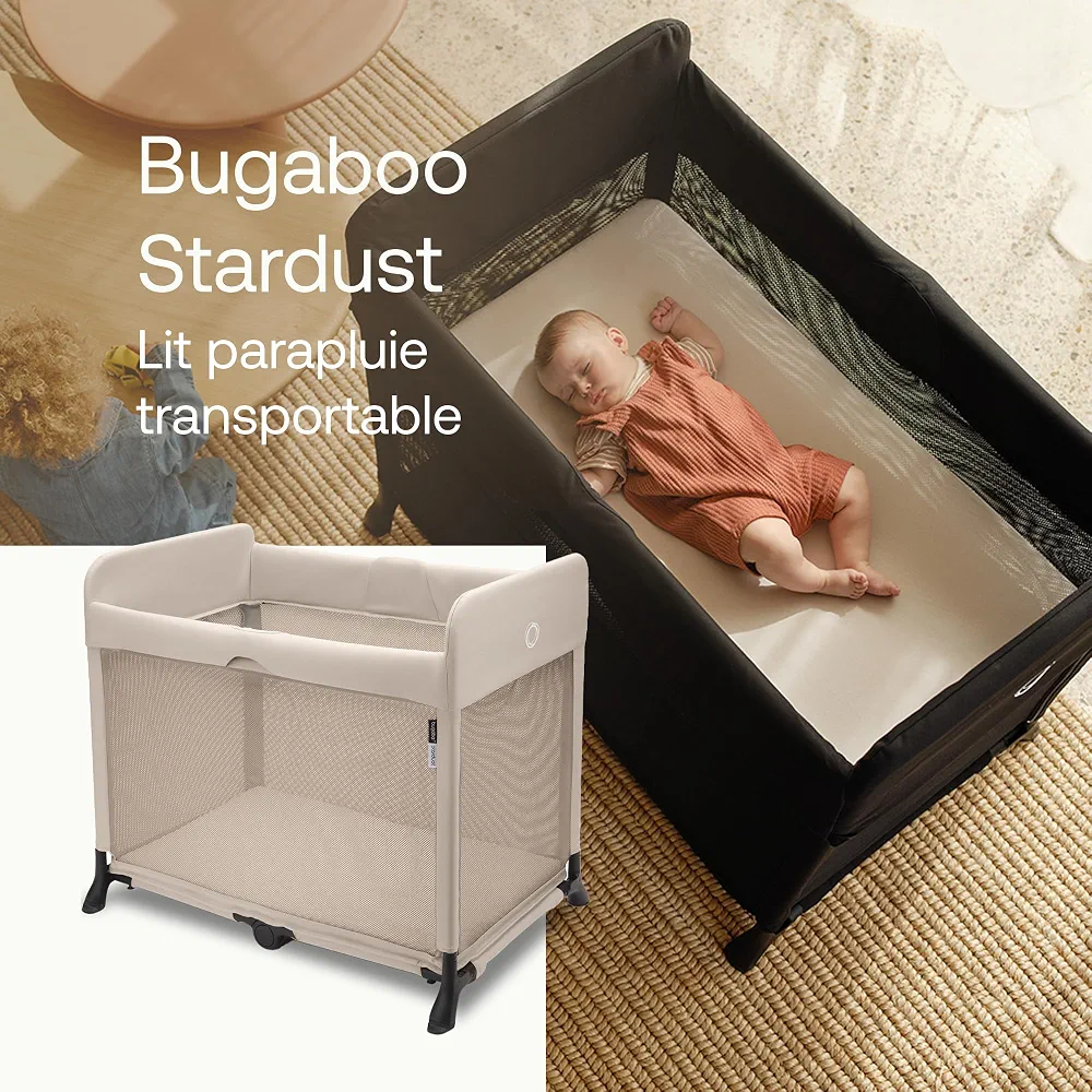 Bugaboo Stardust 2 en 1berceau de Voyage Compact avec Matelas