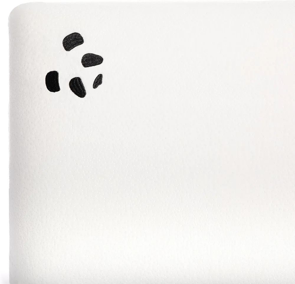 Panda London Oreiller en mousse à mémoire de forme en bambou – Soutien orthopédique, housse en bambou, essai de 30 nuits