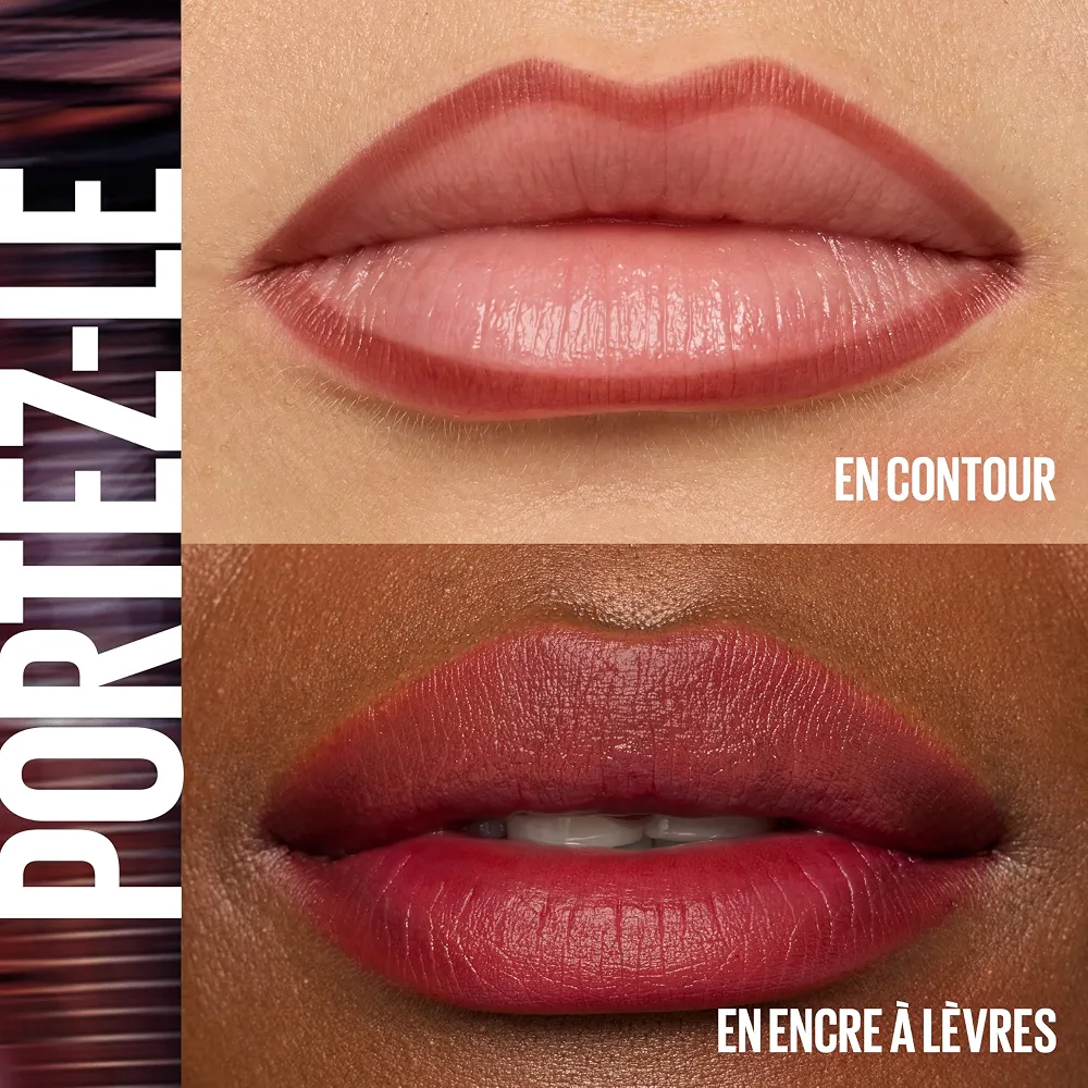 Maybelline New York Liner Lèvres Peel-Off 24H Sans Transfert 001 Aura
