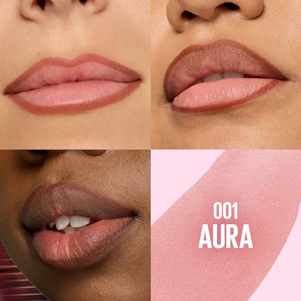 Maybelline New York Liner Lèvres Peel-Off 24H Sans Transfert 001 Aura