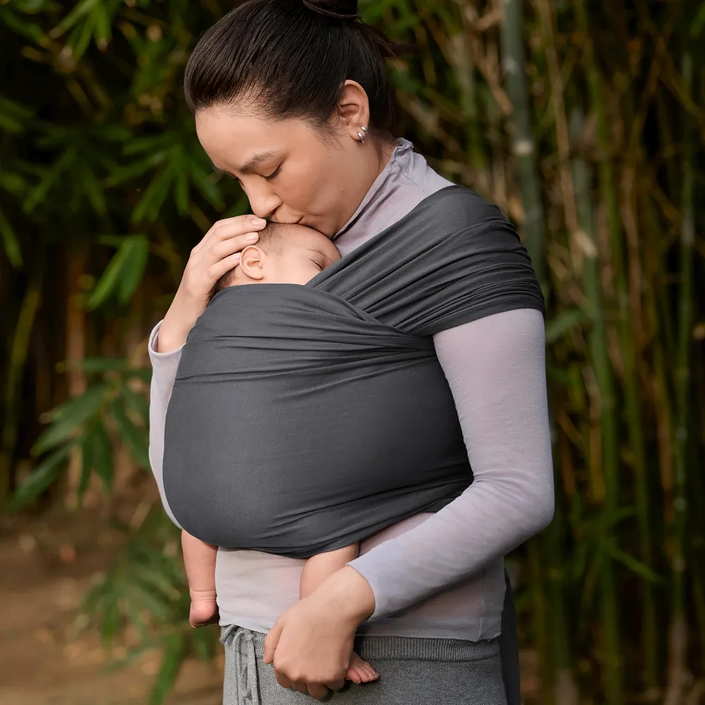 Écharpe de Portage Ergobaby Aura Lyocell - Soft Black